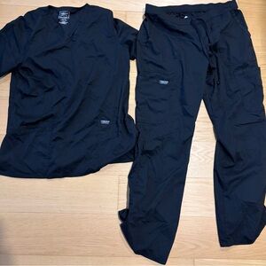 Cherokee Black Scrub Set